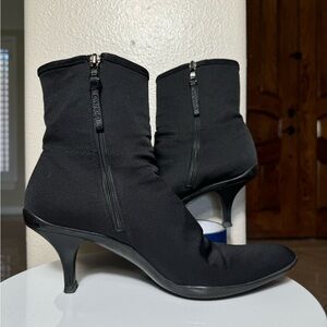 Prada Black Ankle Boots